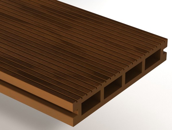 Террасная доска из ДПК WOODVEX Expert Тик купить в Серпухове