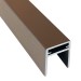 П-профиль Алюминиевый EasyDecking 35x25 Венге купить в Серпухове
