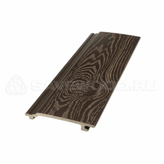 Сайдинг из дпк savewood sw-sorbus тангенциальный распил темно-коричневый купить в Серпухове