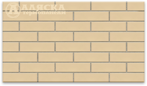 Фасадные Термопанели Аляска Krem Glatt купить в Серпухове