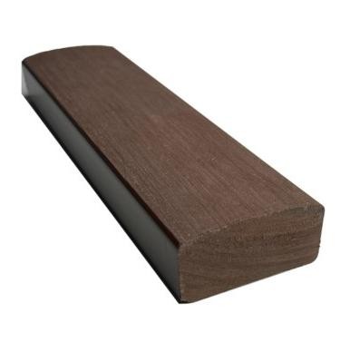 Лавочный брус Ecodecking Некст полнотелый брашированный 70х35 шоколад купить в Серпухове