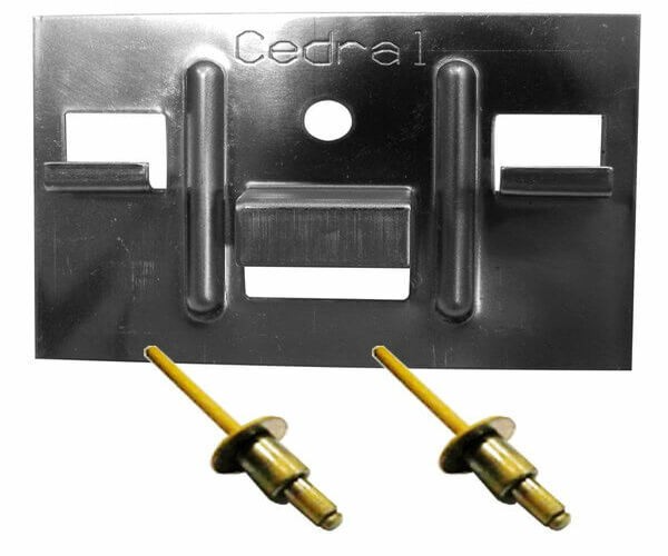 КЛЯММЕР + ЗАКЛЁПКА ДЛЯ CEDRAL CLICK 250 ШТ купить в Серпухове