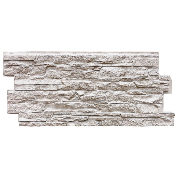 Фасадная панель FineBer, Скала, Мелованный белый купить в Серпухове