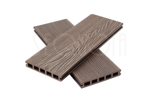 Доска террасная ДПК 3D SEQUOIA DUAL WOOD BROWN купить в Серпухове