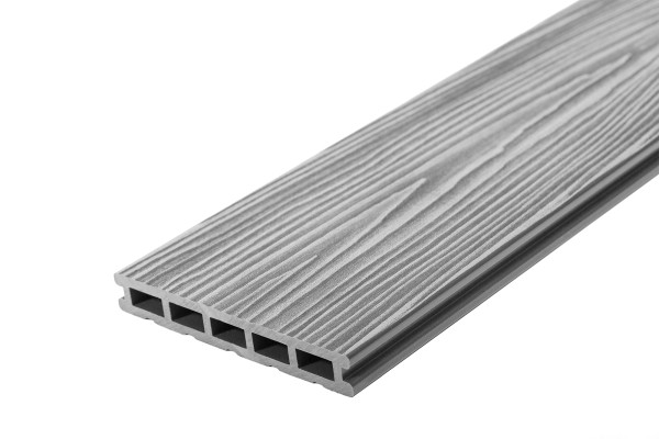 Террасная доска из ДПК RusDecking Unodeck Mogano - Серый купить в Серпухове