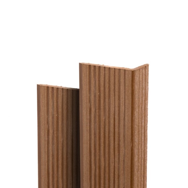 Угол торцевой Ecodecking Техно 70х35x3000 Бронза купить в Серпухове