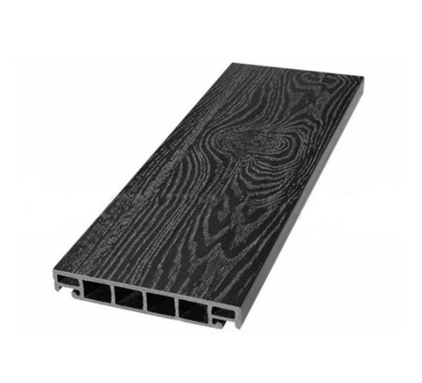 Террасная доска из ДПК SW Salix (T) 2D чёрный купить в Серпухове