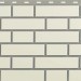 Фасадная панель Альта-Профиль, Кирпич Клинкерный, Белый купить в Серпухове