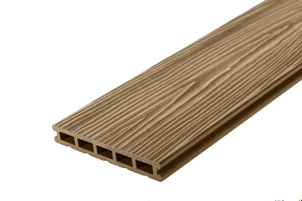 Террасная доска из ДПК RusDecking Unodeck Mogano - Орех купить в Серпухове