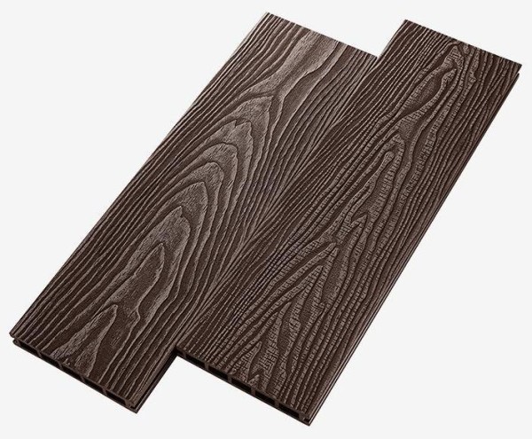 Террасная доска из ДПК RusDecking Unodeck Vintage - Венге купить в Серпухове