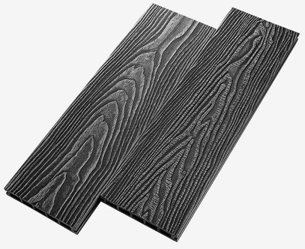 Террасная доска из ДПК RusDecking Unodeck Vintage - Графит купить в Серпухове