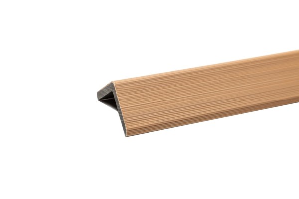 Уголок торцевой Ecodecking Скай коэкструзия 45х45х3000 Бук купить в Серпухове