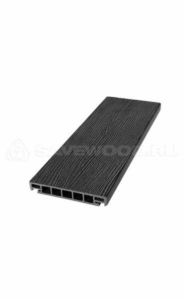 Террасная доска из ДПК SW Salix (S) (R) черный купить в Серпухове